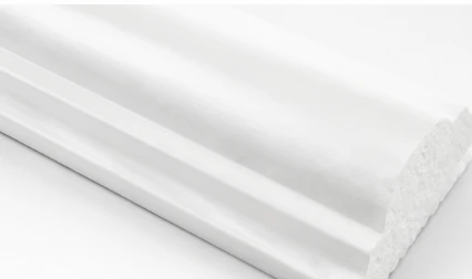 High Quality PS Skirting Board White Baseboard Moulding For Modern Home Interior Wall Decoration