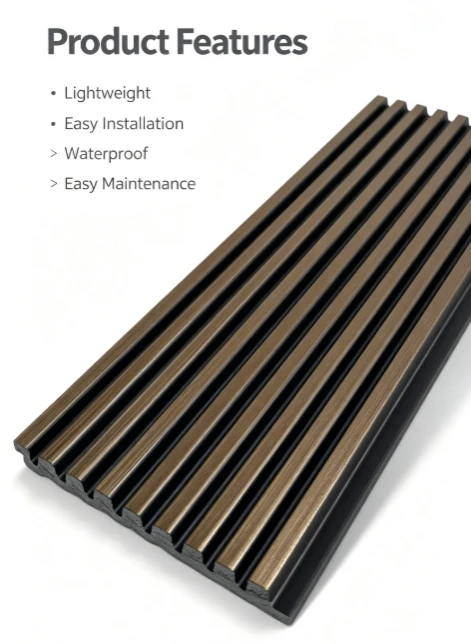 Metallic Fluted PS Decor Wall Panel best