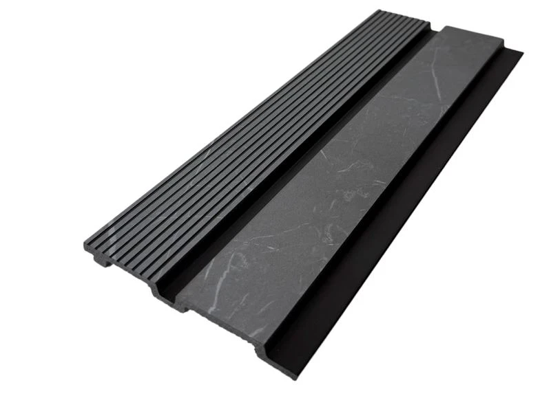 Modern Decorative PS Wall Panel With 3D Fluted Texture
