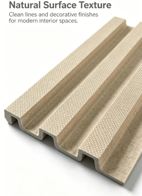 Modern PS Fluted Wall Panel factory