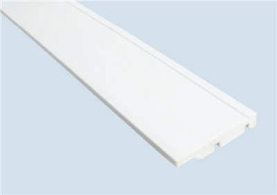 Easy Maintenance White PS Skirting Board
