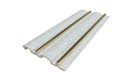 Luma Gold Fluted PS Wall Panel