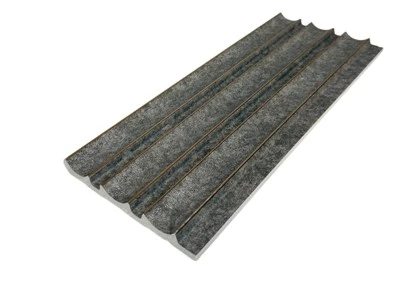 Luxury Stone Texture PS Wall Panel With Gold Line