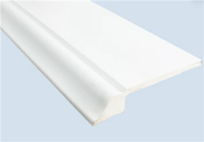 Minimalist Fluted PS Wall Skirting Board