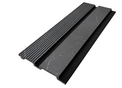 Modern Decorative PS Wall Panel With 3D Fluted Texture