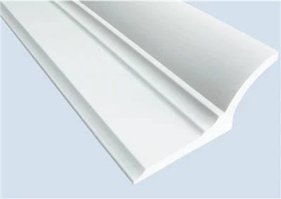 Moisture Resistant PS Baseboard For Bathroom