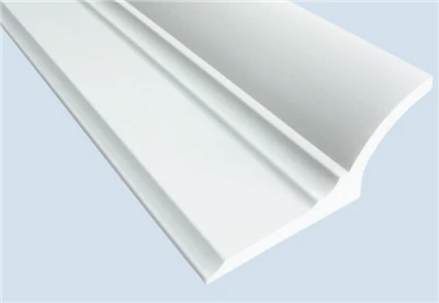 Smooth Edge Polystyrene Floor Molding
