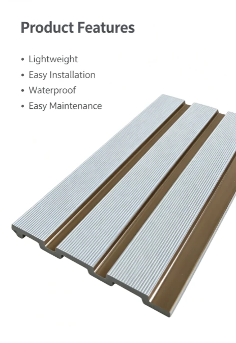 White Fine Fluted Champagne Trim PS Wall Panel best